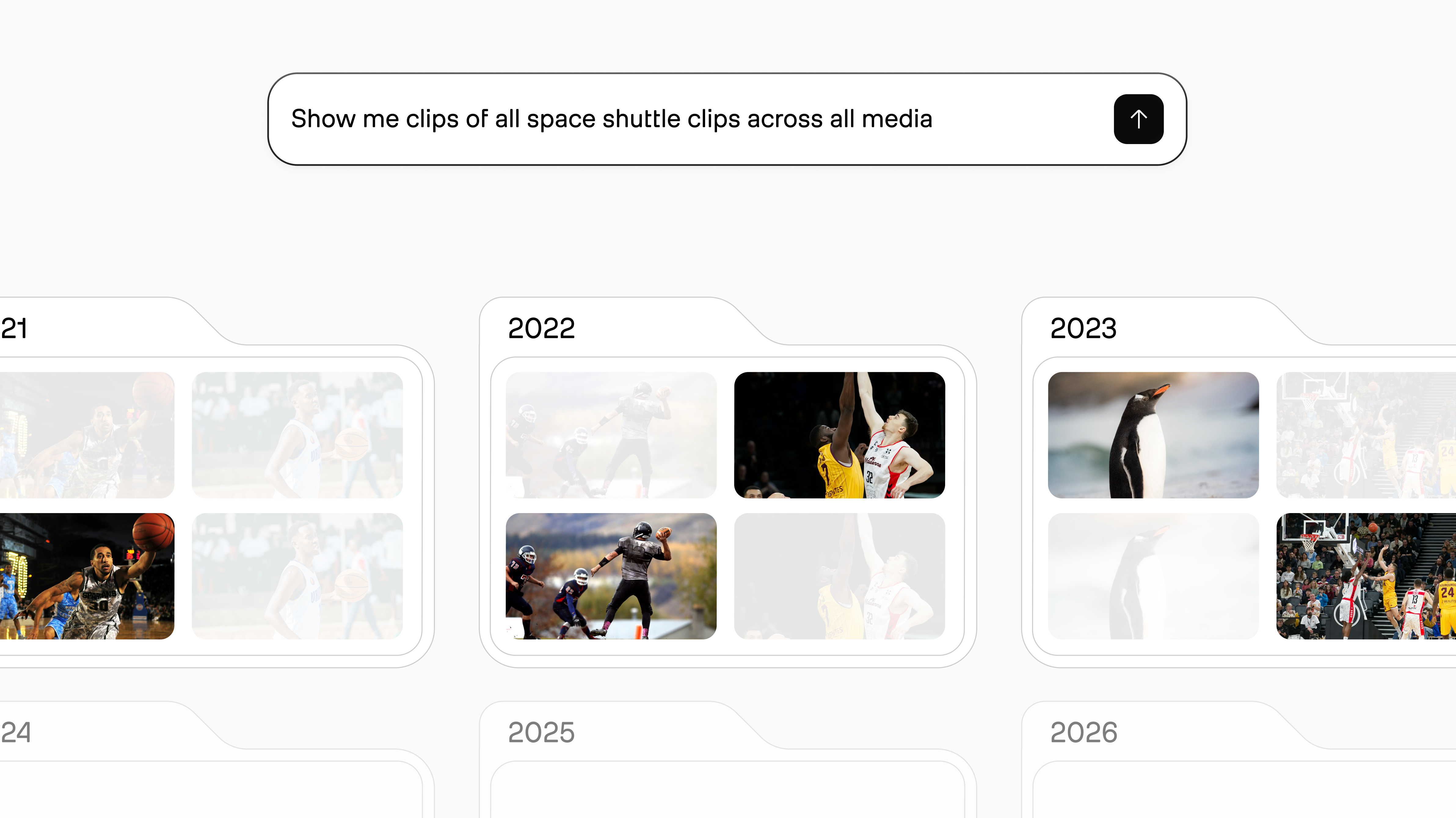 The archive made queryable across every year